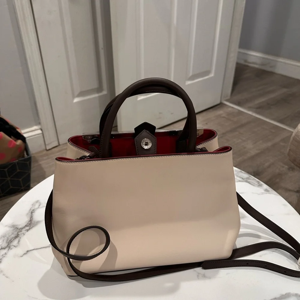 Fendi Roma beige cream mini bag - Picture 2 of 2